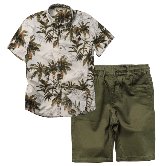 Παιδικό πουκάμισο Mayoral για αγόρια amazon επώνυμο μοντέρνο καλοκαιρινό για βόλτα ετών online  (3) | Παιδική βερμούδα Nukutavake για αγόρια jungle χακί επώνυμο μοντέρνο καλοκαιρινό για βολτα για σχολείο ετών online (1) 