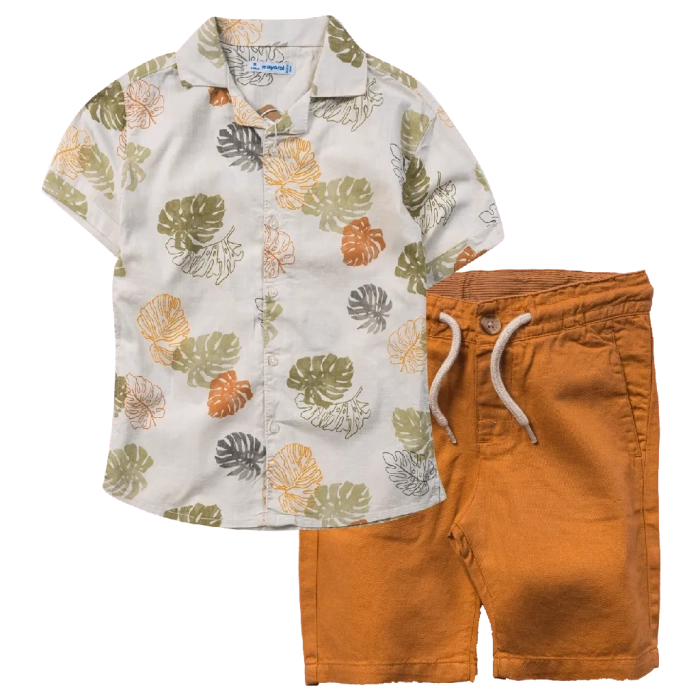 Παιδικό πουκάμισο Mayoral για αγόρια California επώνυμο μοντέρνο καλοκαιρινό βόλτα ετών casual online (1) | Παιδική βερμούδα Mayoral για αγόρια Vreft πορτοκαλί μοντέρνα επώνυμη καλοκαιρινή ετών Online (4) 