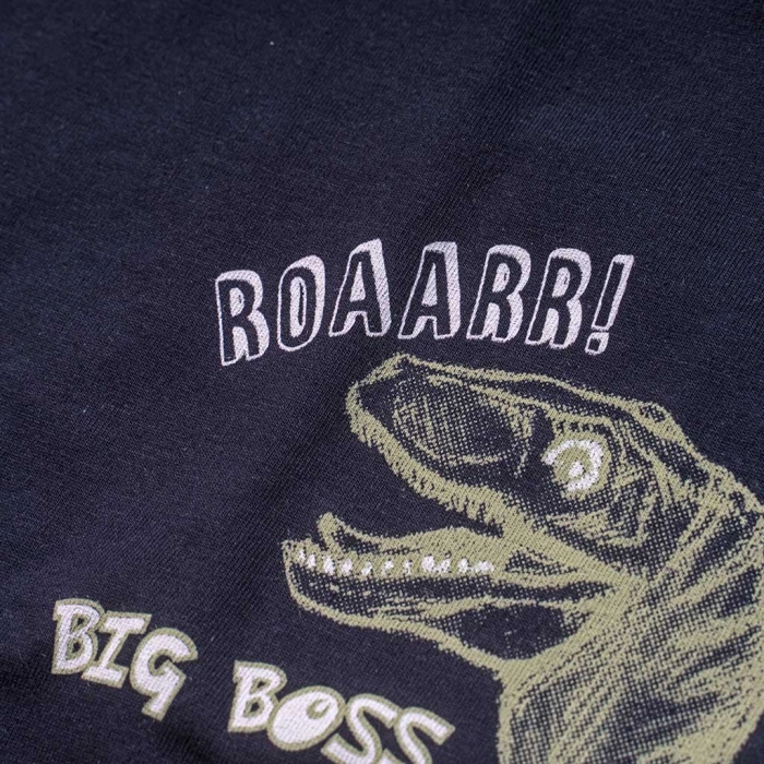 Παιδικό σετ ΝΕΚ για αγόρια Big Boss μπλε καθημερινό σχολείο καλοκαιρινό δεινόσαυρος ετών online (3)