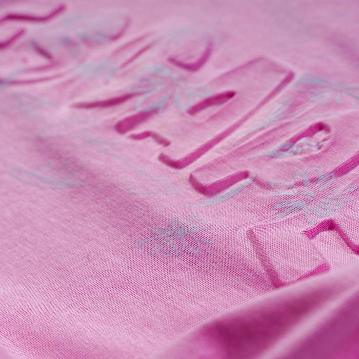 Παιδική μπλούζα ΝΕΚ για κορίτσια Escape ροζ σχολείο καθημερινή βόλτα βαμβακερή καλοκαιρινή ετών Online  (2)