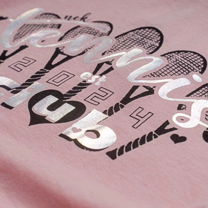 Παιδικό σετ ΝΕΚ για κορίτσια Tennis Club ροζ καθημερινό σχολείο καλοκαιρινό ετών  online (2)