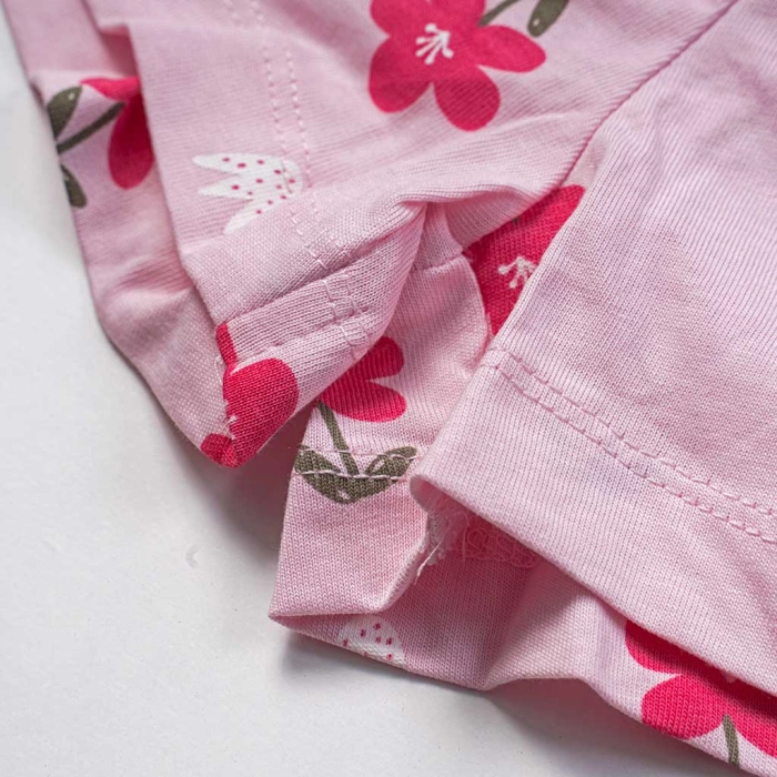 Παιδική σαλοπέτα Name it για κορίτσια Daisy ροζ καθημερινό μακό καλοκαιρινό βαμβακερό ετών online (5)