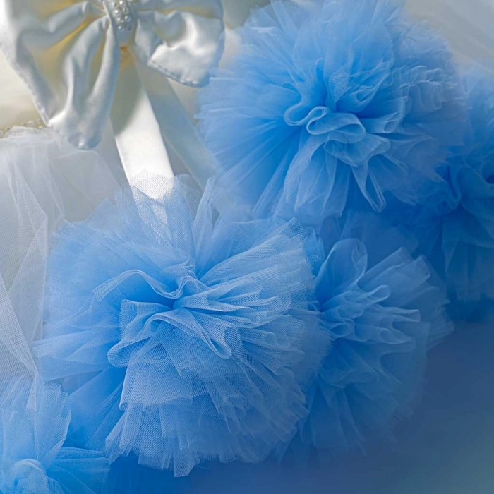 Βρεφική καλαθούνα για αγόρια Roi γαλάζιο βρεφικές καλαθουνες  στέμμα βαμβακερά μαιευτήριο νεογέννητα μηνών (25)