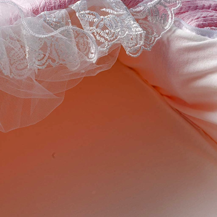 Βρεφική καλαθούνα για κορίτσια Queen ροζ  βρεφικές καλαθουνες στέμμα βαμβακερά μαιευτήριο νεογέννητα μηνών (16)