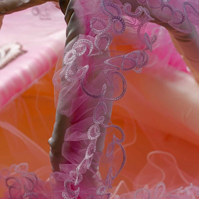 Βρεφική καλαθούνα για κορίτσια Queen ροζ  βρεφικές καλαθουνες στέμμα βαμβακερά μαιευτήριο νεογέννητα μηνών (11)