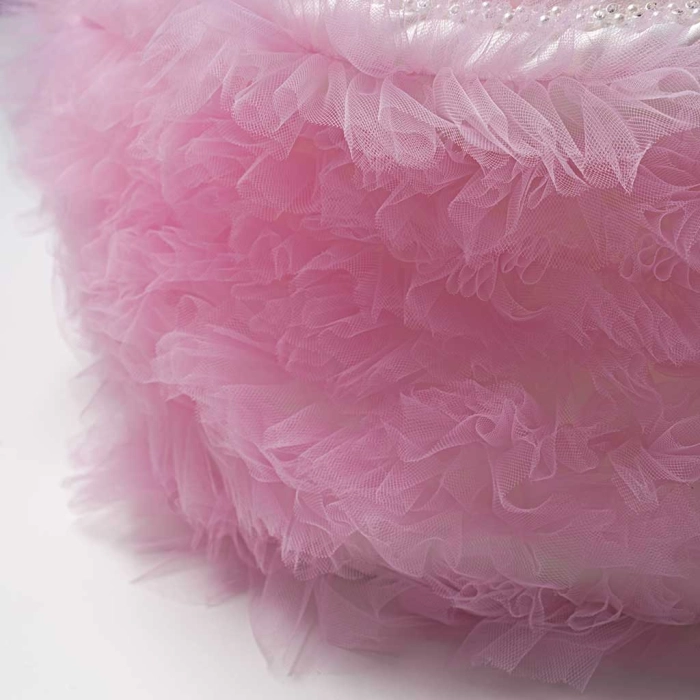 Βρεφική καλαθούνα για κορίτσια Bow ροζ βρεφικές καλαθουνες βαμβακερά μαιευτήριο νεογέννητα μηνών (17)