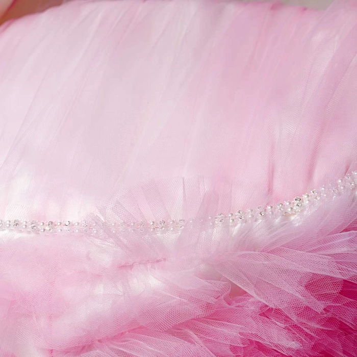 Βρεφική καλαθούνα για κορίτσια Bow ροζ βρεφικές καλαθουνες βαμβακερά μαιευτήριο νεογέννητα μηνών (18)