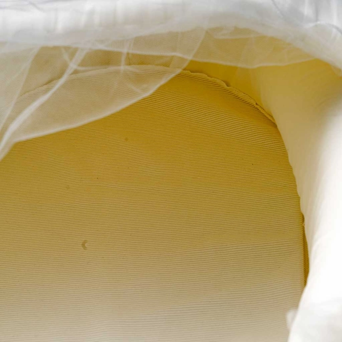 Βρεφική καλαθούνα Bow άσπρο βρεφικές καλαθουνες βαμβακερά μαιευτήριο νεογέννητα μηνών (19)