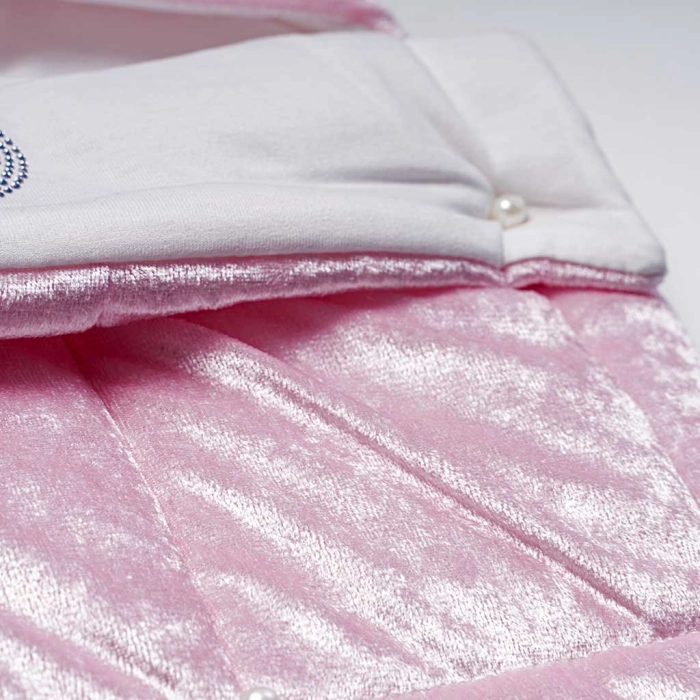 Βρεφικός υπνόσακος για κορίτσια Queen ροζ μοντέρνο νεογέννητο μαιευτήριο δώρο ζεστός online (9)