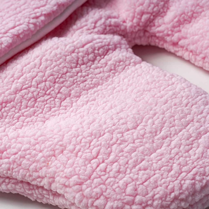 Βρεφικός υπνόσακος για κορίτσια Bear ροζ μοντέρνο νεογέννητο μαιευτήριο δώρο ζεστός online (8)