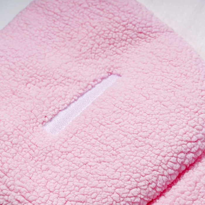 Βρεφικός υπνόσακος για κορίτσια Bear ροζ μοντέρνο νεογέννητο μαιευτήριο δώρο ζεστός online (9)