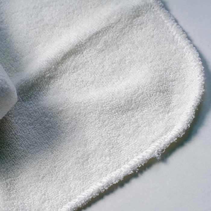 Βρεφική μπουρνουζοπετσέτα για κορίτσια Mama Papa άσπρο βαμβακερές παιδικές πετσέτες μπάνιο online (3)