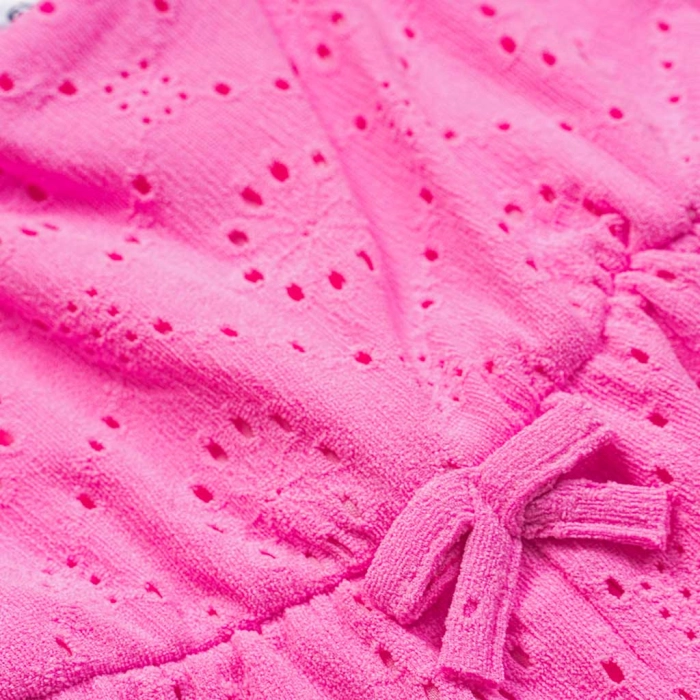 Παιδική σαλοπέτα Εβίτα για κορίτσια Butterfly ροζ καθημερινά καλοκαιρινά μοντέρνο ολόσωμο κοριτσίστικα online (2)