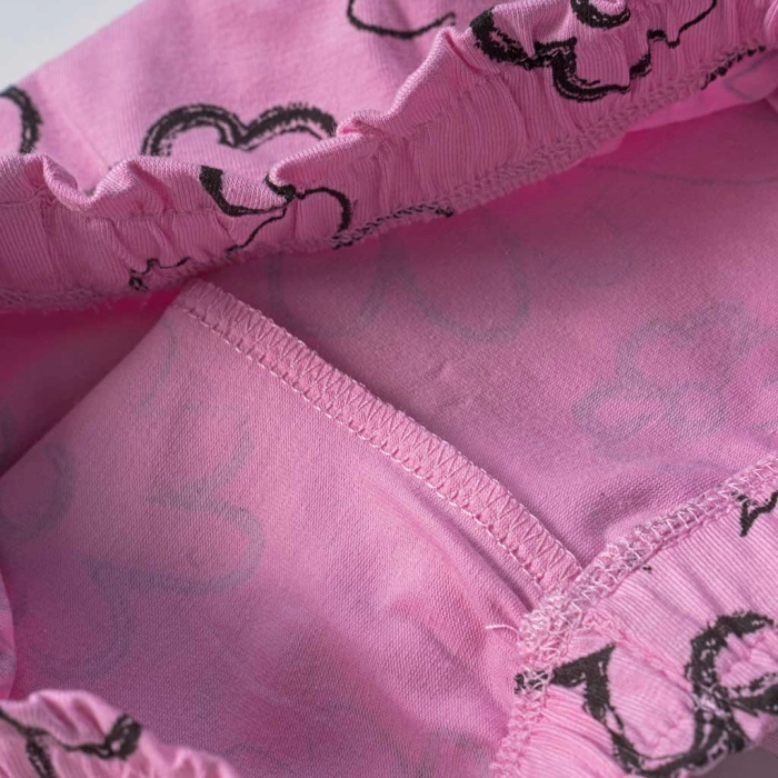 Παιδικό σετ ΝΕΚ για κορίτσια Be Estel ροζ καλοκαιρινά σετάκια αθλητικά μακό με σοσρτσάκι ετών online (1)