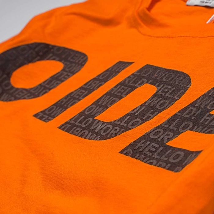 Παιδικό σετ Hashtag για αγόρια Ride πορτοκαλί σχολείο καθημερινό καλοκαιρινό μακό ετών tie dye online (2)