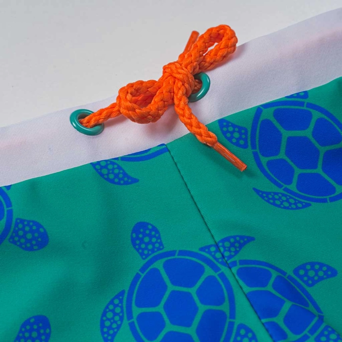 Παιδικό σετ μαγιό Minoti για αγόρια Turtle μπλε για θάλασσα προστασία UV ήλιο ρούχα για παραλία ετών online (11)