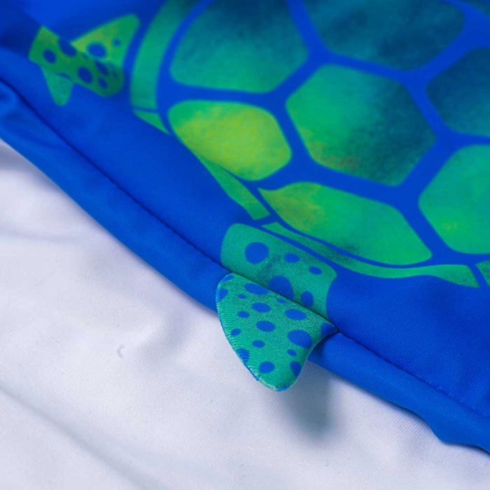 Παιδικό σετ μαγιό Minoti για αγόρια Turtle μπλε για θάλασσα προστασία UV ήλιο ρούχα για παραλία ετών online (15)