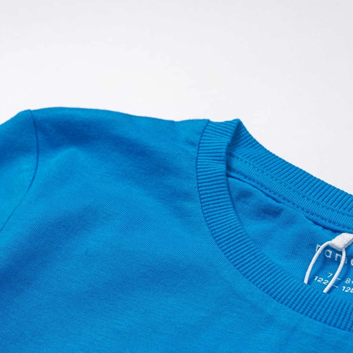 Παιδική μπλούζα Name it για αγόρια 98 μπλε καθημερινή καλοκαιρινή μακό βαμβακερή άνετη ετών online (3)