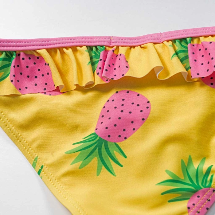 Παιδικό μαγιό Losan για κορίτσια Pineapples κίτρινο καθημερινά προστασία καλοκαιρινά ήλιο μηνών παραλία online (1)