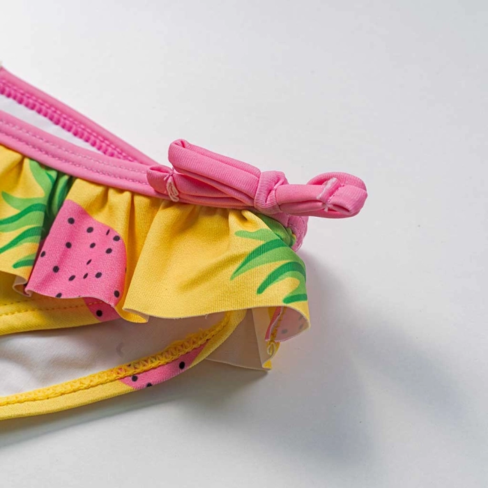 Παιδικό μαγιό Losan για κορίτσια Pineapples κίτρινο καθημερινά προστασία καλοκαιρινά ήλιο μηνών παραλία online (2)