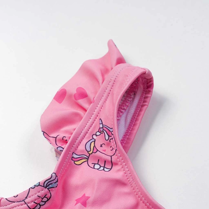Βρεφικό μαγιό Losan για κορίτσια Cute Unicorns ροζ καλοκαιρινά παραλία ετών ήλιο online (3)