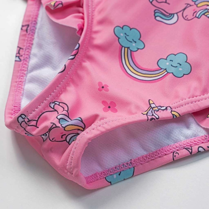 Βρεφικό μαγιό Losan για κορίτσια Cute Unicorns ροζ καλοκαιρινά παραλία ετών ήλιο online (1)