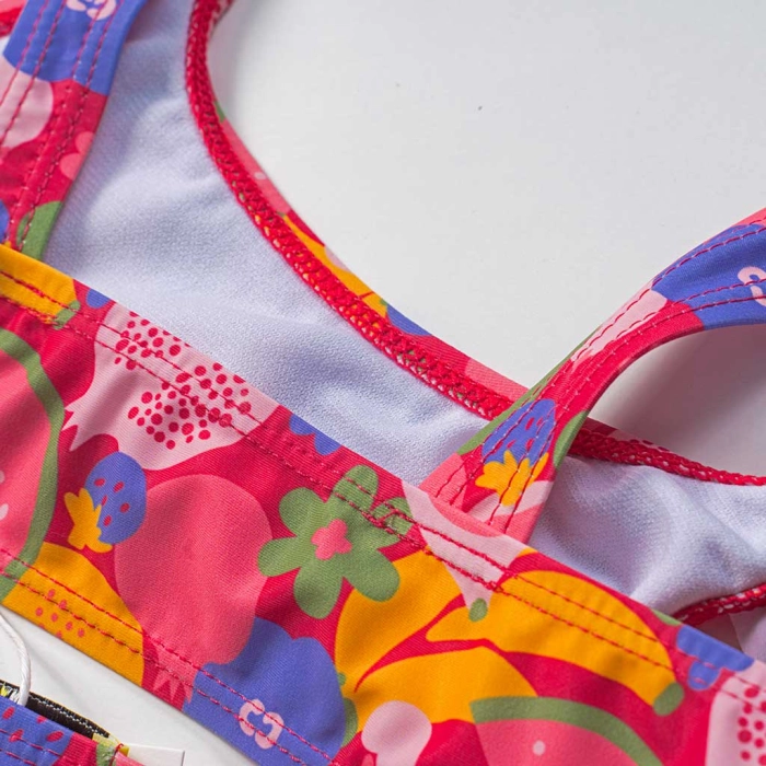 Παιδικό μαγιό Losan για κορίτσια Fruits φούξια καλοκαιρινά μπικίνι παραλία ετών online (1)