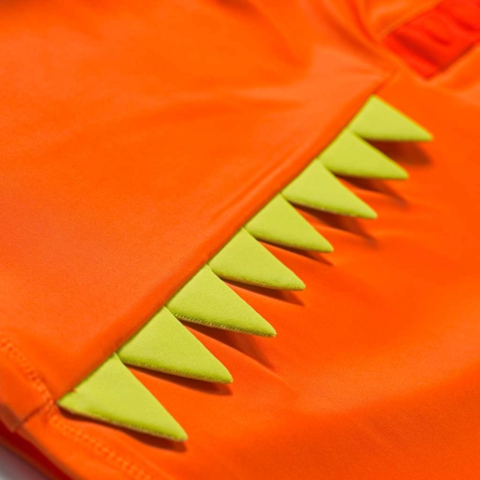 Βρεφική αντιηλιακή μπλούζα με προστασία uv Losan για αγόρια Dino πορτοκαλί δεινόσαυρος ήλιο θάλασσα βρεφικές (5)